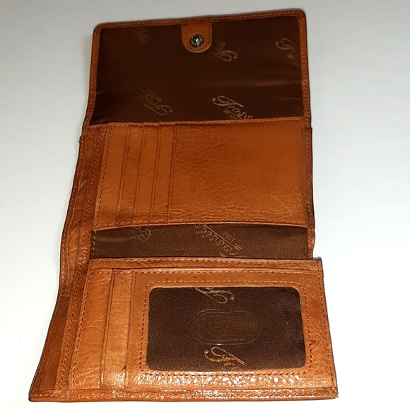 FOSSIL VINTAGE TRIFOLD WALLET - Picture 5 of 12